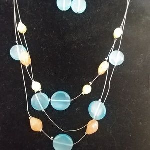 Earring/necklace set